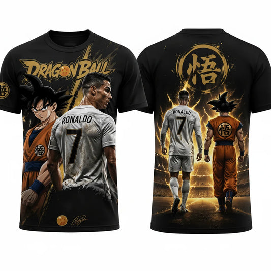 Dragon Ball Ronaldo Oversized Quick-Dry Sports Jersey
