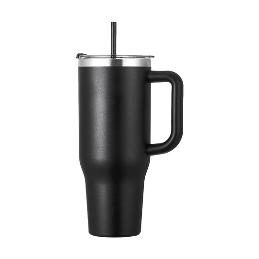 Double-Walled Stainless Steel Sports Bottle & Coffee Cup