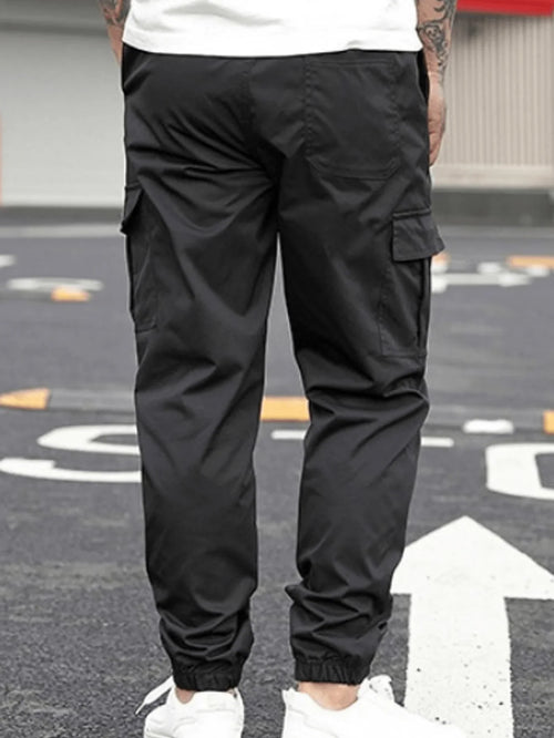 Casual Lightweight Cargo Pants Multi-Pocket Outdoor Fit