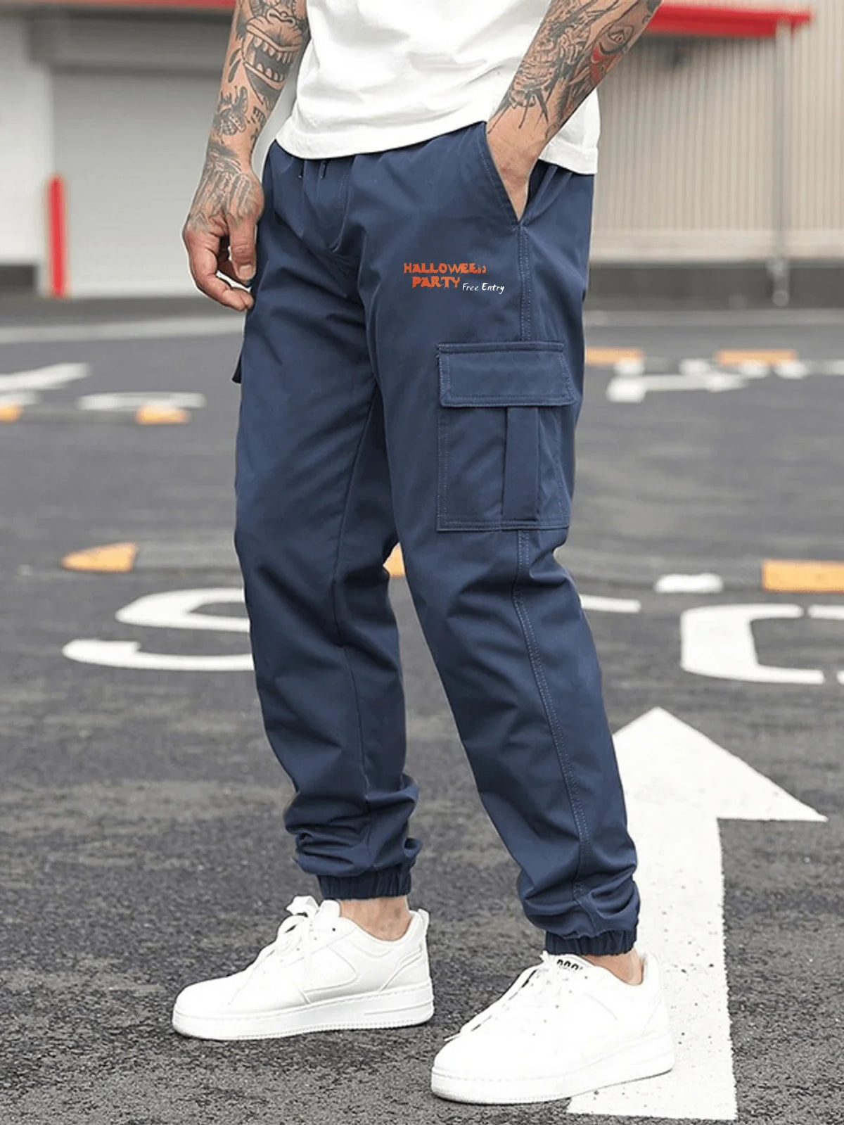 Casual Lightweight Cargo Pants Multi-Pocket Outdoor Fit