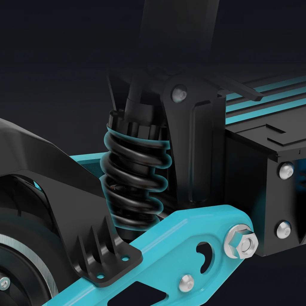 High-Speed Long-Range Electric Scooter with Dual Brakes