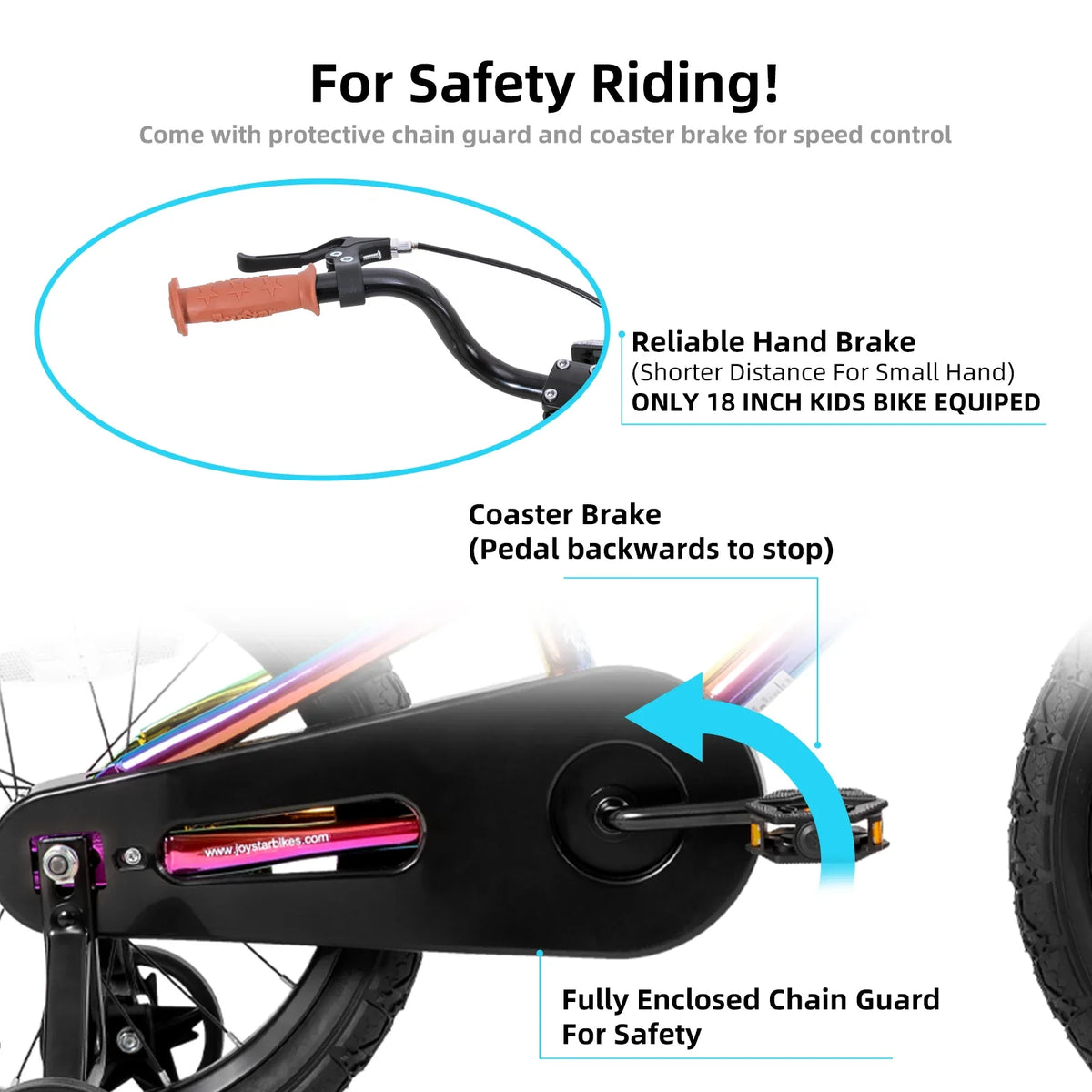 Kids Bike for Ages 2-9, Boys & Girls with Training Wheels